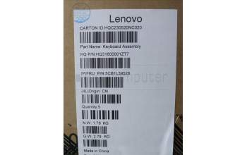 Lenovo 5CB1L39526 Tastatur inkl. Topcase ASM_FRA H 82Y7 TT PS