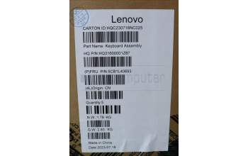 Lenovo 5CB1L40693 Tastatur inkl. Topcase ASM_NORDIC H 82Y7TTNPS