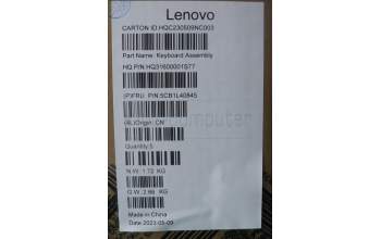 Lenovo 5CB1L40845 Tastatur inkl. Topcase ASM_FRA H 82YL NFP STGY