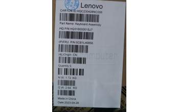 Lenovo 5CB1L40856 Tastatur inkl. Topcase ASM_HBW H 82YL NFP TT