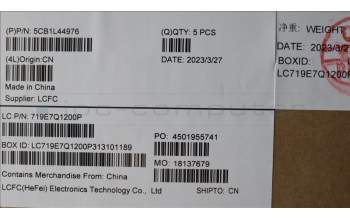 Lenovo 5CB1L44976 Tastatur inkl. Topcase ASM_RUS L83AQ A/G