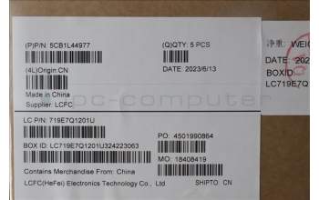 Lenovo 5CB1L44977 Tastatur inkl. Topcase ASM_SLV L83AQ A/G