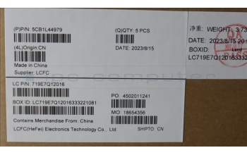 Lenovo 5CB1L44979 Tastatur inkl. Topcase schweiz L83AQ A/G