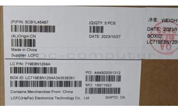 Lenovo 5CB1L45487 Tastatur inkl. Topcase ASM_POR L82X7 AB NBL