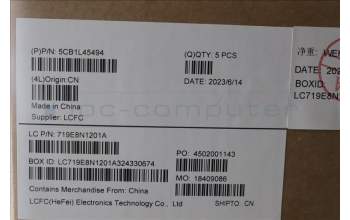 Lenovo 5CB1L45494 Tastatur inkl. Topcase deutsch L82X7 AB NBL