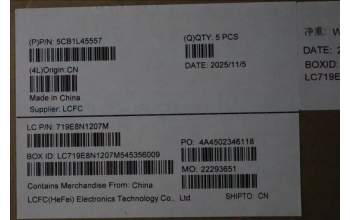 Lenovo 5CB1L45557 Tastatur inkl. Topcase ASM_BUL L82X7 AB NBL