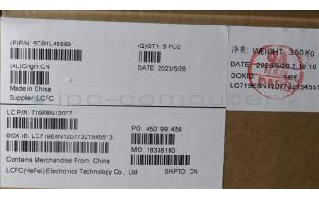 Lenovo 5CB1L45569 Tastatur inkl. Topcase ASM_FRA L82X7 ABFP BL