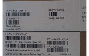 Lenovo 5CB1L45572 Tastatur inkl. Topcase deutsch L82X7 ABFP BL