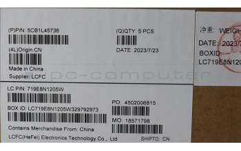 Lenovo 5CB1L45736 Tastatur inkl. Topcase spanisch L82X7 AG BL