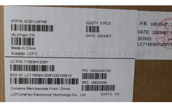 Lenovo 5CB1L45746 Tastatur inkl. Topcase ASM_ITA L82X7 AG NBL