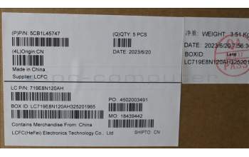 Lenovo 5CB1L45747 Tastatur inkl. Topcase spanisch L82X7 AG NBL