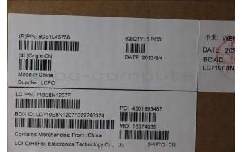 Lenovo 5CB1L45756 Tastatur inkl. Topcase ASM_FRA L82X7 AG NBL