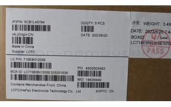 Lenovo 5CB1L45764 Tastatur inkl. Topcase ASM_BEL L82X7 AG NBL