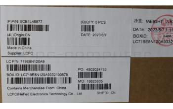 Lenovo 5CB1L45877 Tastatur inkl. Topcase ASM_EURO ENGL82X7AGFPBL