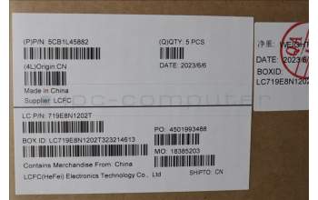 Lenovo 5CB1L45882 Tastatur inkl. Topcase ASM_GRE L82X7 AGFP BL