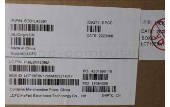 Lenovo 5CB1L45891 Tastatur inkl. Topcase ASM_NORDIC L82X7 AGFPBL