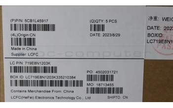 Lenovo 5CB1L45917 Tastatur inkl. Topcase ASM_ARA L82X7 AGFP NBL