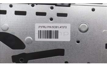 Lenovo 5CB1L47272 Tastatur inkl. Topcase spanisch H 82YM FP STGY