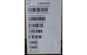 Lenovo 5CB1L47273 Tastatur inkl. Topcase schweiz H 82YM FP STGY