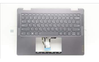 Lenovo 5CB1L48256 Tastatur inkl. Topcase ASM_GRE H 82YM NFP STGY