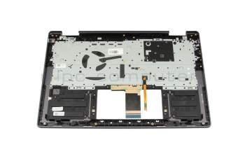 5CB1L48257 Original Lenovo Tastatur DE (deutsch) grau mit Backlight