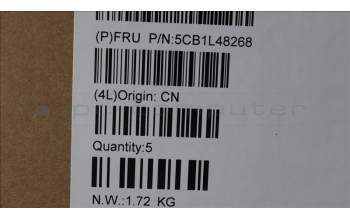 Lenovo 5CB1L48268 Tastatur inkl. Topcase ASM_UK H 82YM NFP STGY