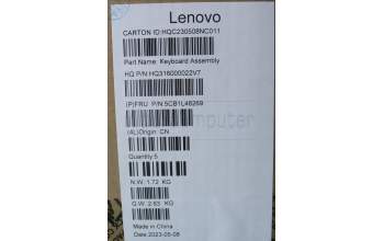 Lenovo 5CB1L48269 Tastatur inkl. Topcase ASM_EURO ENG H82YMNFPSG