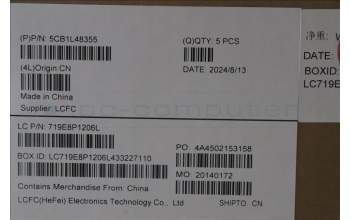 Lenovo 5CB1L48355 Tastatur inkl. Topcase ASM_FRA L82X6 FP AB BL