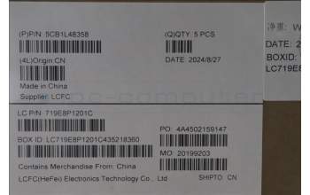 Lenovo 5CB1L48358 Tastatur inkl. Topcase deutsch L82X6 FP AB BL