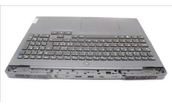 Lenovo 5CB1L54642 C-Cover with keyboard, Switzerland, Onyx Grey, RGB Backlight, UK