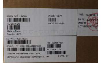 Lenovo 5CB1L54669 Tastatur inkl. Topcase ASM_NORDIC L82WM OG WH