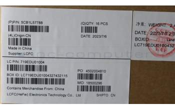 Lenovo 5CB1L57788 COVER FRU COVER KX3B0_B_COVER