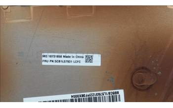Lenovo 5CB1L57931 COVER FRU KT6D2_D_COVER_UMA_SUB_ASSY_BK