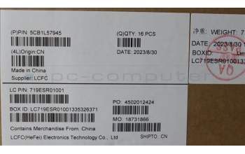 Lenovo 5CB1L57945 COVER FRU KT6D2_C_COVER_WL_SUB_ASSY_BK