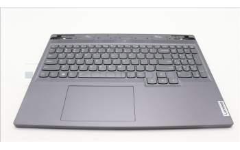 Lenovo 5CB1L60073 C-Cover with keyboard, USA English, Slate Grey, Backlight, US