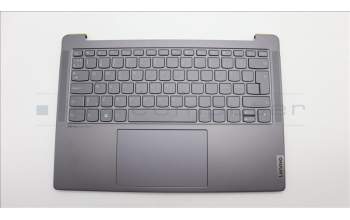 Lenovo 5CB1L88136 C-Abdeckung mit Tastatur, Skandinavien, Sturmgrau, Ohne_Fingerabdruckscanner