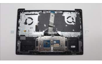 Lenovo 5CB1L88136 C-Abdeckung mit Tastatur, Skandinavien, Sturmgrau, Ohne_Fingerabdruckscanner