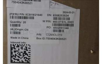 Lenovo 5CB1M21640 COVER FRU CCOVER ASM WW AMD COOK