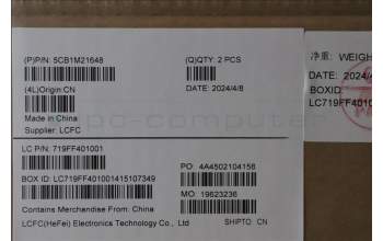 Lenovo 5CB1M21648 COVER FRU COVER LT6E0_C_COVER_WLAN_ASSY