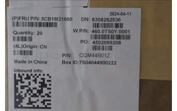 Lenovo 5CB1M21660 COVER C COVER, ASM, WLAN, DUMMY SC,COOK