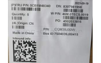 Lenovo 5CB1M48340 Tastatur inkl. Topcase ASM_ITA W21KJ AGBL