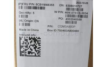 Lenovo 5CB1M48355 Tastatur inkl. Topcase ASM_USA ENG W21KJ AGBL