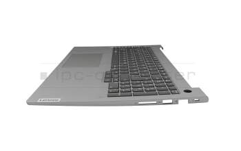 5CB1M48402 Original Lenovo Tastatur inkl. Topcase DE (deutsch) dunkelgrau/grau mit Backlight