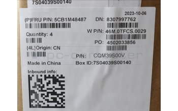 Lenovo 5CB1M48487 Tastatur inkl. Topcase ASM_UK W21KG AGBL