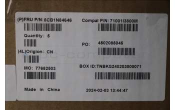 Lenovo 5CB1N84646 Tastatur inkl. Topcase ASM ENG C 83DH LGBL