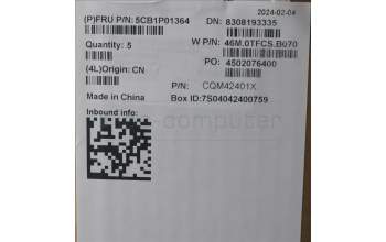 Lenovo 5CB1P01364 Tastatur inkl. Topcase ASM_ENG W21KH AGBL H