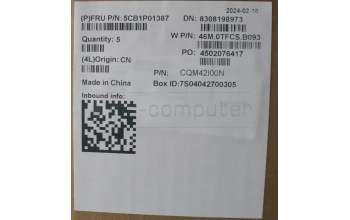 Lenovo 5CB1P01387 Tastatur inkl. Topcase ASM_UK W21KH AGBL H