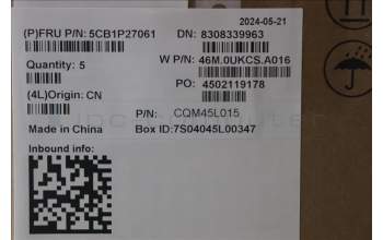 Lenovo 5CB1P27061 Tastatur inkl. Topcase ASM_ITA W 21MV AG BL