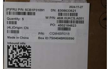 Lenovo 5CB1P31091 Tastatur inkl. Topcase ASM_NORDIC W 21MV AG