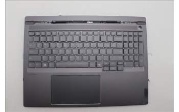 Lenovo 5CB1P31183 C-Cover with keyboard, US English Euro, Storm Grey, w/Screw, US